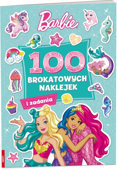 Ameet: BARBIE Dreamtopia - 100 Brokatowych Naklejek