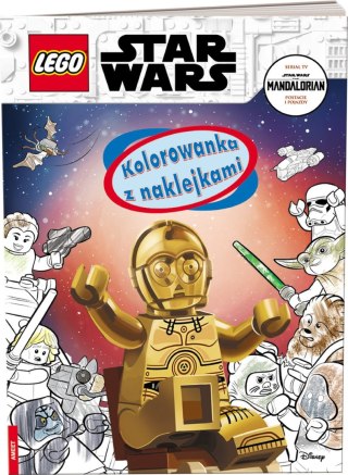 Ameet: LEGO Star Wars - Kolorowanka Z Naklejkami
