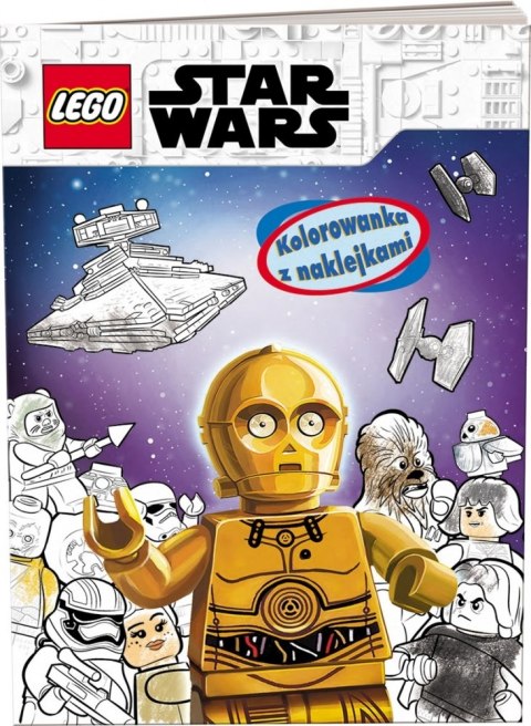 Ameet: LEGO Star Wars - Kolorowanka Z Naklejkami