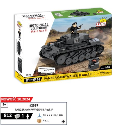 COBI: HC WWII - Panzerkampfwagen Ii Ausf.F 812 Kl