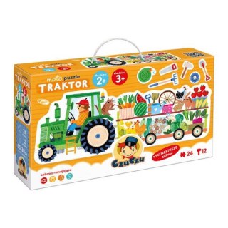 CzuCzu: Moto puzzle - Traktor 2+, 3+
