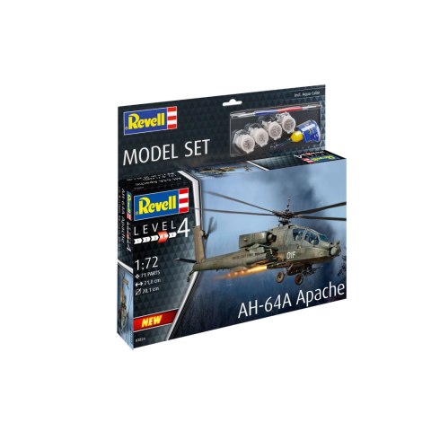 Revell - Model Set 1:144 Ah-64A Apache Revell - Model Set 1:144 Ah-64A Apache