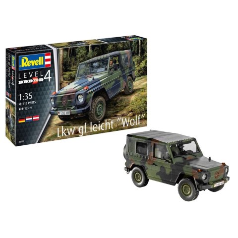 Revell - Pojazd 1:35 Lkw Gl Leicht "Wolf" Revell - Pojazd 1:35 Lkw Gl Leicht "Wolf"
