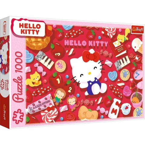 Trefl: Puzzle 1000el. - Hello Kitty Trefl: Puzzle 1000el. - Hello Kitty