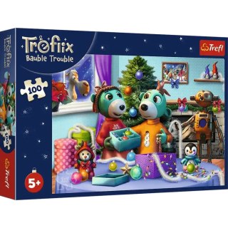 Trefl: Puzzle 100el. - Święta Rodziny Treflików