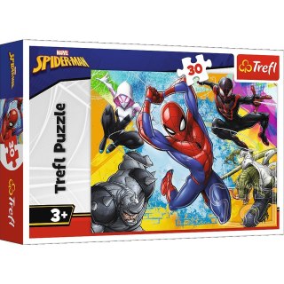 Trefl | Puzzle 30el. - Kolory spider-mana