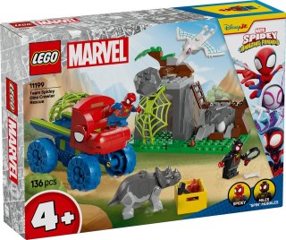 11199 | Misja ratunkowa zespołu Spidey'ego w dinoterenówce