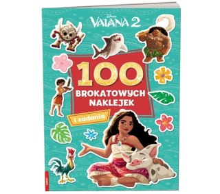 Ameet: DISNEY - Vaiana 2. 100 Brokatowych Naklejek