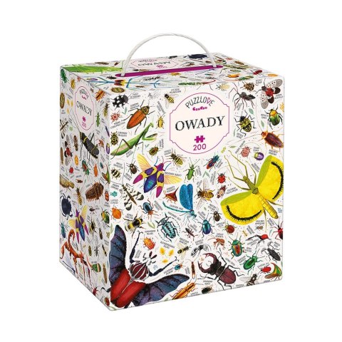 CzuCzu: Puzzlove - Owady 200el. ppuzzle rodzinne