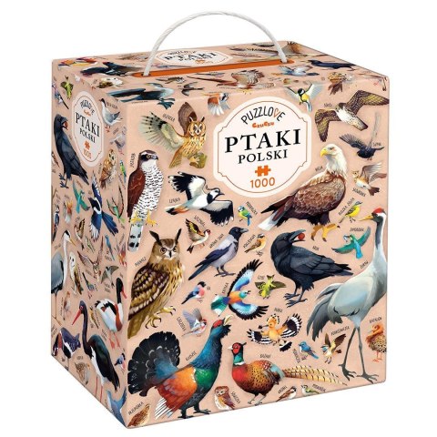 CzuCzu: Puzzlove Ptaki Polski - puzzle rodzinne 1000el.