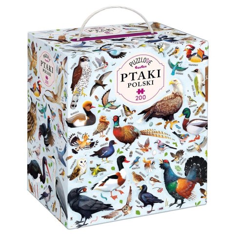 CzuCzu: Puzzlove Ptaki Polski - puzzle rodzinne 200el.