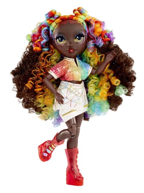 Rainbow High: Creative Crystals Fashion Doll- Iris Bow