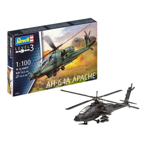 Revell - Helikopter 1:100 Ah-64A Apache Revell - Helikopter 1:100 Ah-64A Apache
