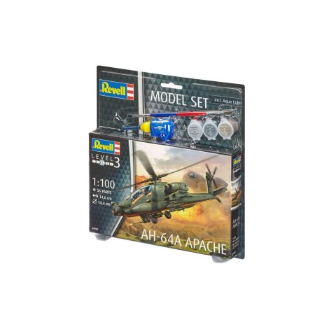 Revell - Model Set 1:100 Ah-64A Apache Revell - Model Set 1:100 Ah-64A Apache