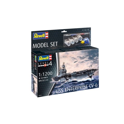 Revell - Model Set 1:1200 Uss Enterprise Revell - Model Set 1:1200 Uss Enterprise