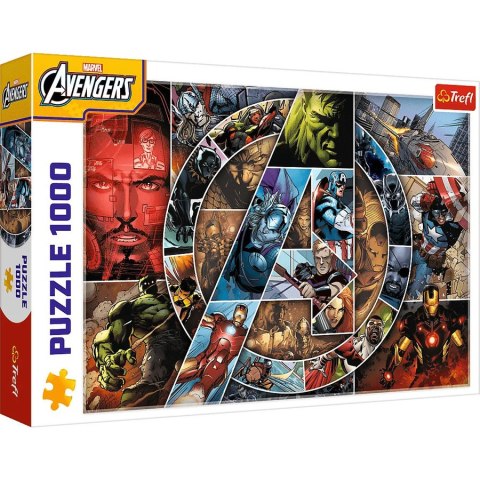 Trefl: Puzzle 1000el. - Avengers: Bohaterowie Trefl: Puzzle 1000el. - Avengers: Bohaterowie