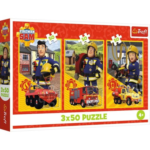 Trefl: Puzzle 3x50el. - Ekipa z remizy Trefl: Puzzle 3x50el. - Ekipa z remizy