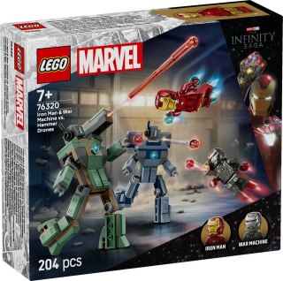 76320 | Iron Man i War Machine kontra drony Hammera