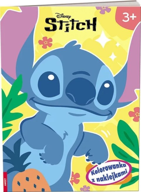 Ameet: DISNEY - Stich. Kolorowanka Z Naklejkami