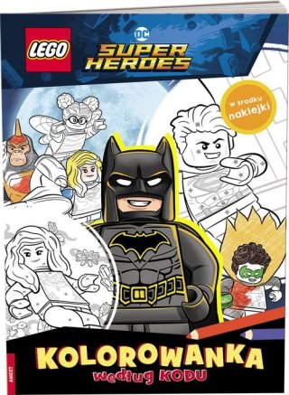 Ameet: LEGO DC Comics - Super Heroes. Kolorowanka według kodu