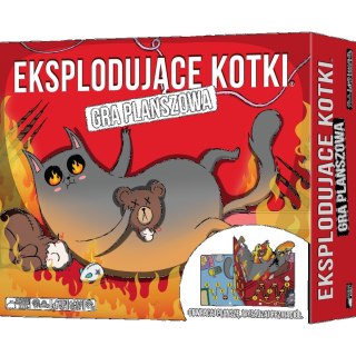 Rebel - Eksplodujące Kotki: Gra planszowa