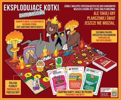 Rebel - Eksplodujące Kotki: Gra planszowa Rebel - Eksplodujące Kotki: Gra planszowa