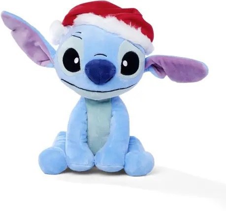 Simba: Disney Stitch w czapce Mikołaja, 25 cm
