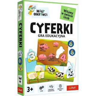 Trefl: Gra - Cyferki (Mały odkrywca) / Kazstudio , Rodzina Treflików