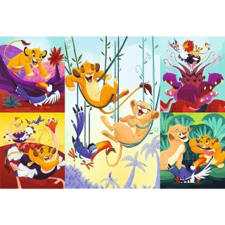 Trefl: Puzzle 100el. - Disney "Król Lew" - Dzielny Król Lew