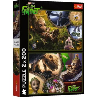 Trefl: Puzzle 2x200el. - Ja jestem Groot