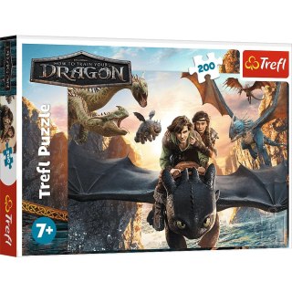 Trefl: Puzzle 200el. - Szczerbatek i przyjaciele