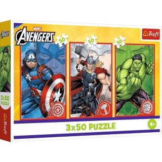 Trefl: Puzzle 3x50el. - Twój bohater