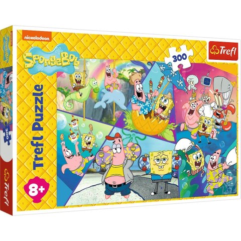 Trefl: Puzzle 300el. - SpongeBob w Bikini Dolnym Trefl: Puzzle 300el. - SpongeBob w Bikini Dolnym