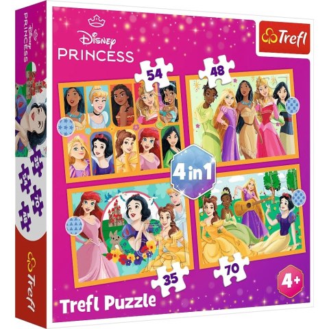 Trefl: Puzzle 4w1 - Wakacje na Hawajach Trefl: Puzzle 4w1 - Wakacje na Hawajach