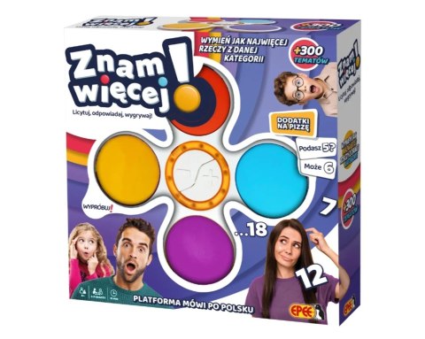 Znam więcej - elektroniczna gra familijna