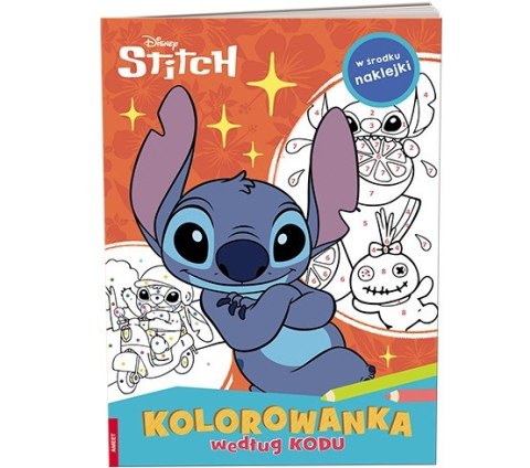 Ameet: DISNEY - Stitch. Kolorowanka Według Kodu