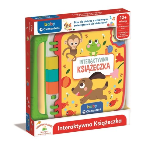 Clementoni: Baby - Interaktywna Książeczka Clementoni: Baby - Interaktywna Książeczka