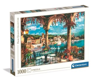 Clementoni: Puzzle 1000el. HQ - Balcony view of Lake Como