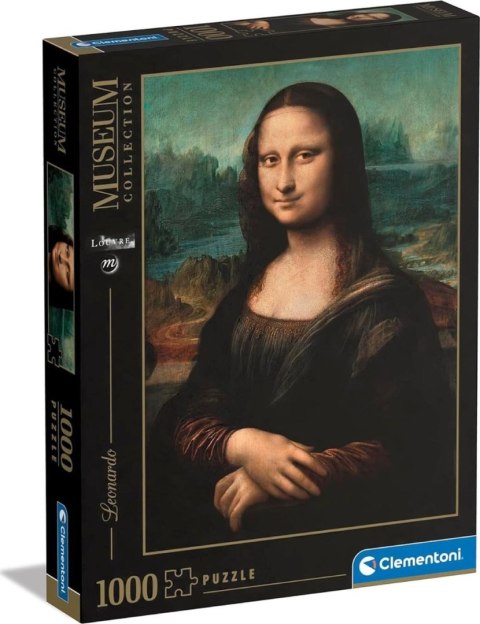 Clementoni: Puzzle 1000el. - Museum Leonardo - Gioconda Clementoni: Puzzle 1000el. - Museum Leonardo - Gioconda