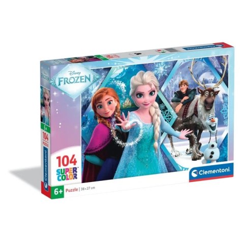 Clementoni: Puzzle 104el. - Frozen Clementoni: Puzzle 104el. - Frozen