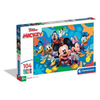 Clementoni: Puzzle 104el. - Mickey and Friends