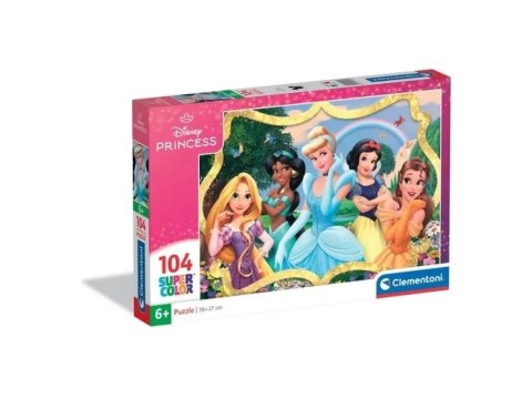 Clementoni: Puzzle 104el. - Princess