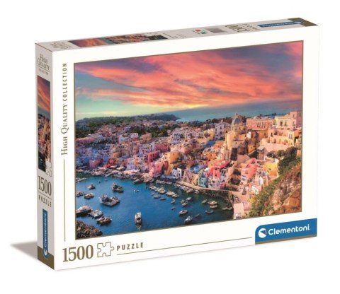 Clementoni: Puzzle 1500el. HQ - Picturesque Procida Island Clementoni: Puzzle 1500el. HQ - Picturesque Procida Island
