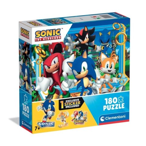 Clementoni: Puzzle 180el. - Sonic Clementoni: Puzzle 180el. - Sonic