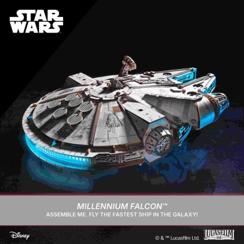 Puzzle 3D Sokół Millennium™ Star Wars™ Ugears Puzzle 3D Sokół Millennium™ Star Wars™ Ugears