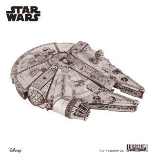 Puzzle 3D Sokół Millennium™ Star Wars™ Ugears