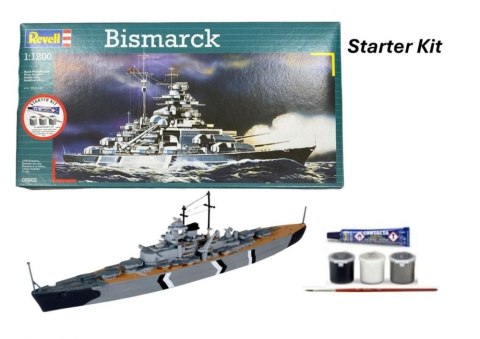 Revell - Starter Kit 1:1200 Bismarck Revell - Starter Kit 1:1200 Bismarck
