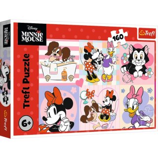 Trefl: Puzzle 160el. - Kolorowy dzień Minnie