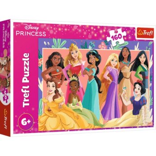 Trefl: Puzzle 160el. - Prawdziwe ksieżniczki