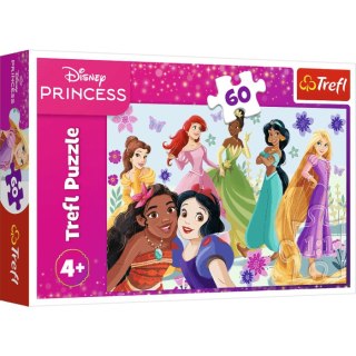 Trefl: Puzzle 60el. - Ksieżniczki w akcji